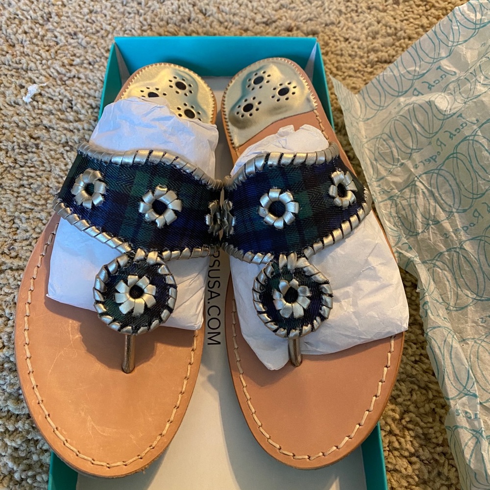 Jack Roger Plaid Sandals